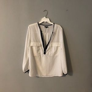 Antilia Femme XL polka dot dress shirt